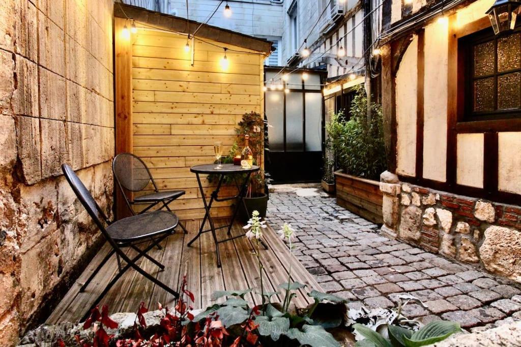 Le Spa Gustave - Sauna, Jacuzzi & Terrasse A 루앙 외부 사진