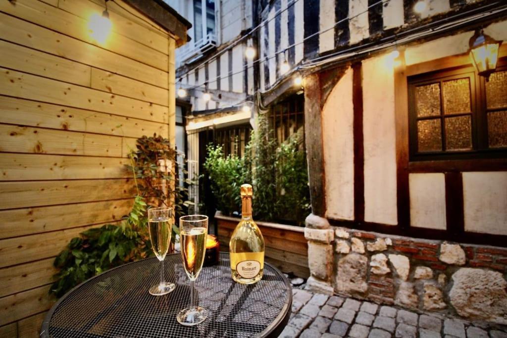 Le Spa Gustave - Sauna, Jacuzzi & Terrasse A 루앙 외부 사진